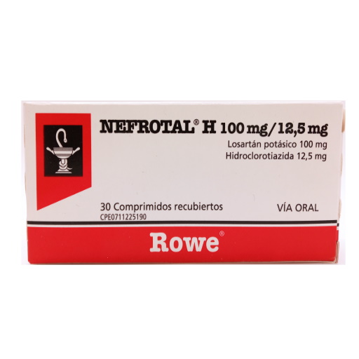 NEFROTAL H 100 / 12.5 MG X 30 COMP MEGALABS