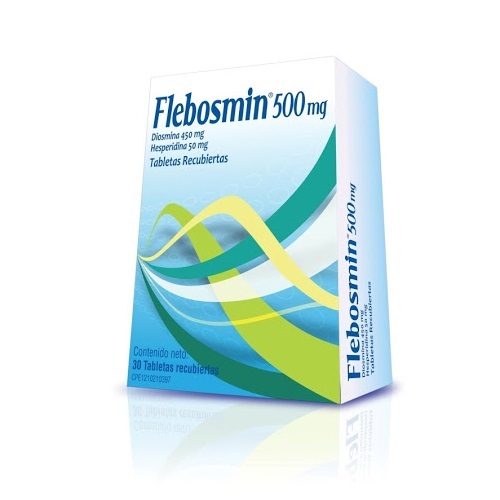FLEBOSMIN 500 MG X 30 TAB FARMA