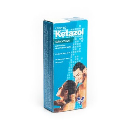 KETAZOL CHAMPU X 60 ML VARGAS