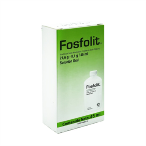 FOSFOLIT SOL ORAL 21,6-8,1 X 45 ML G.C.