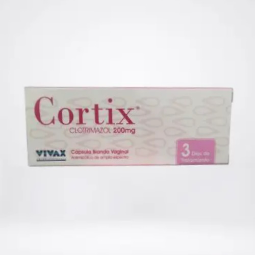 CORTIX 200 MG CAP BLANDA VAGINAL X 3 DIAS CALOX VIVAX