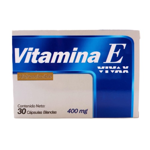 VITAMINA E 400 MG X 30 CAP CALOX VIVAX