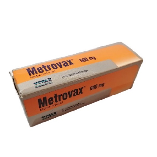 METROVAX 500 MG X 15 CAP BLANDAS CALOX VIVAX