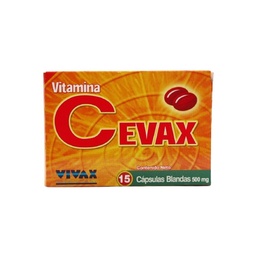 CEVAX 500 MG X 15 CAP VIVAX