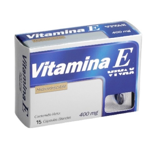 VITAMINA E 400 MG X 15 CAP CALOX VIVAX