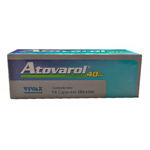 ATOVAROL 40 MG X 14 CAP BLANDAS CALOX VIVAX
