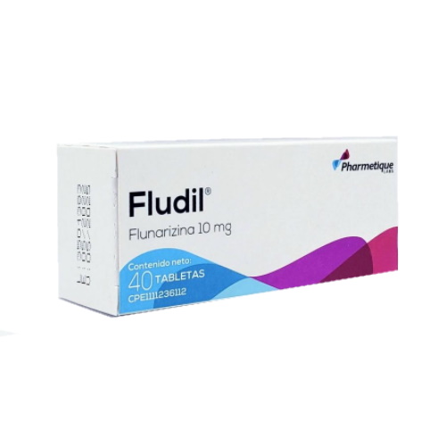 FLUDIL 10 MG X 40 TAB (FLUNARIZINA)