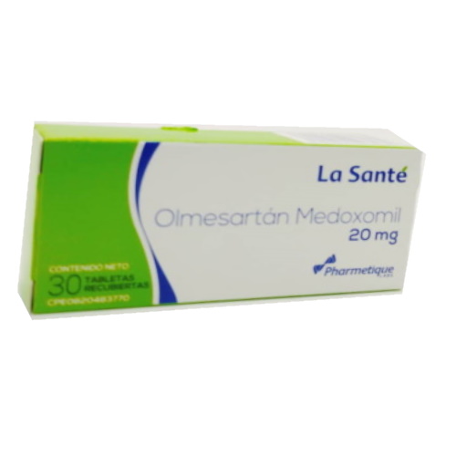 OLMESARTAN 20 MG X 30 TAB LA SANTE