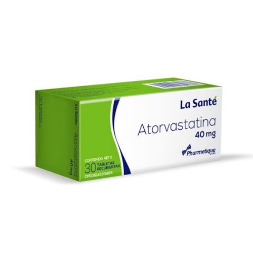 ATORVASTATINA 40 MG X 30 TAB LA SANTE
