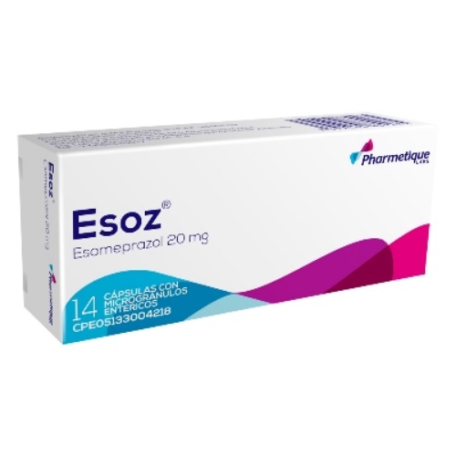 ESOZ 20 MG X 14 CAP PHARMETIQUE