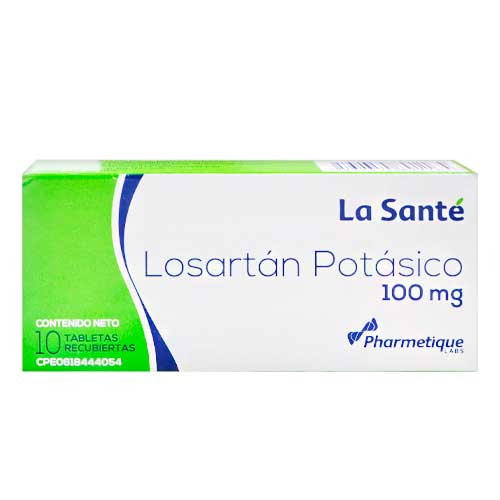 LOSARTAN POT 100 MG X 10 TAB  LA SANTE