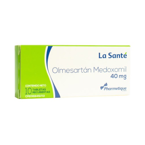 OLMESARTAN 40 MG X 10 TAB LA SANTE