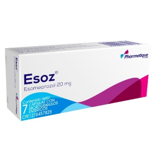 ESOZ 20 MG X 7 CAP PHARMETIQUE