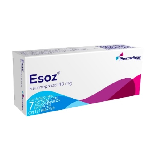 ESOZ 40 MG X 7 CAP PHARMETIQUE