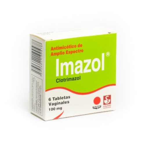 IMAZOL TAB VAGINAL 100 MG X 6 SIEGFRIED