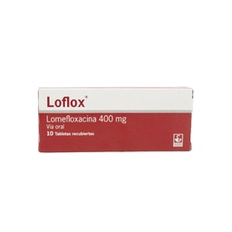 LOFLOX 400 MG X 10 TAB SIEGFRIED