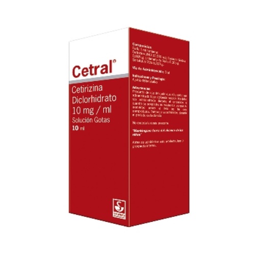 CETRAL GOTAS 10 MG X 10 ML SIEGFIRIED