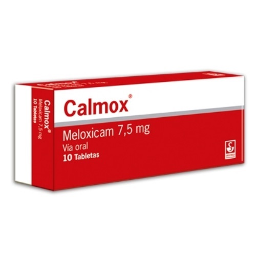 CALMOX 7.5 MG X 10 TAB SIEGFRIED