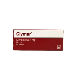 GLYMAR  2 MG X 20 TAB SIEGFRIED