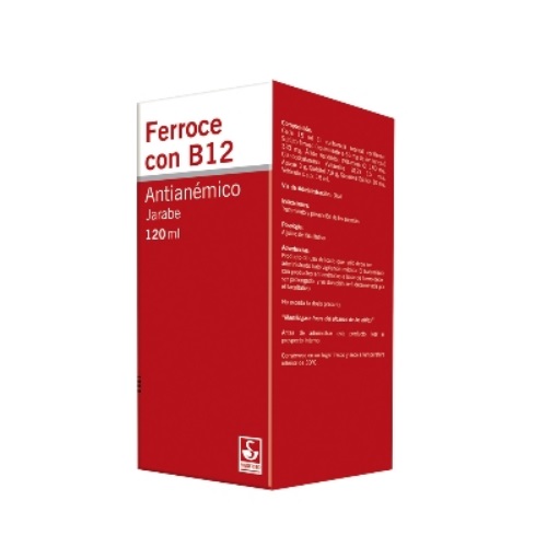 FERROCE  B12 JRBE X 120 ML SIEGFRIED