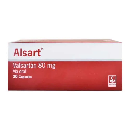 ALSART 80 MG X 30 CAP SIEGFRIED