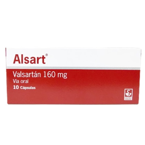 ALSART 160 MG X 10 CAP SIEGFRIED