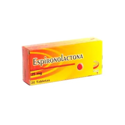 ESPIRONOLACTONA TAB 25 MG X 20 SIEGFRIED