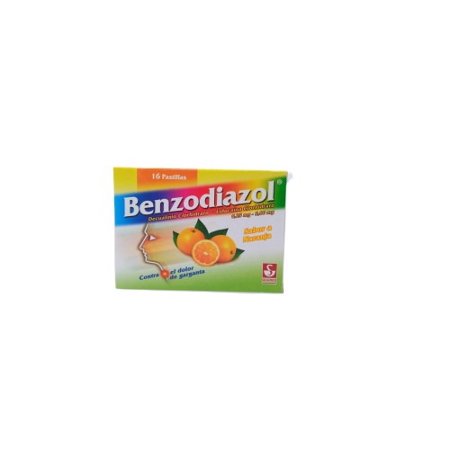 BENZODIAZOL NARANJA 0.25/5MG X 16 TAB SIEGFRIED