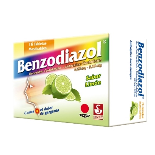 BENZODIAZOL LIMON X 16 TAB MAST SIEGFRIED