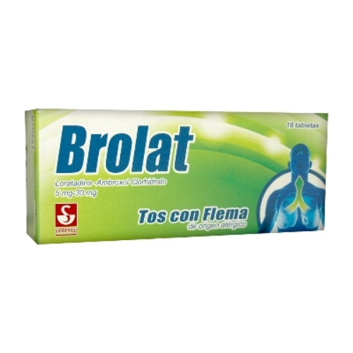 BROLAT 5 MG/30MG X 10 TAB SIEGFRIED