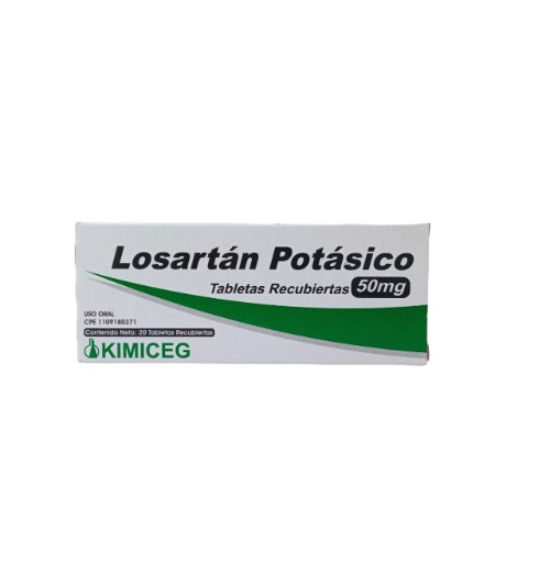 LOSARTAN POT 50 MG X 30 TAB KIMICEG