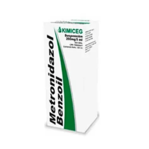 METRONIDAZOL SUSP 250 MG X 120 ML KIMICEG