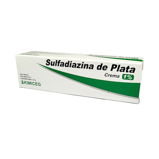 SULFADIAZINA DE PLATA  X 30 GR KIMICEG