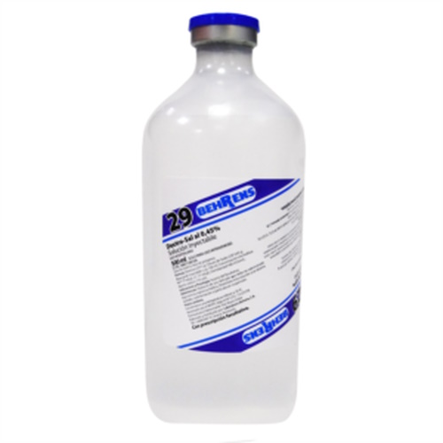 SOLUCION DEXTROSA AL 5% AGUA DESTILADA 500ML N�1