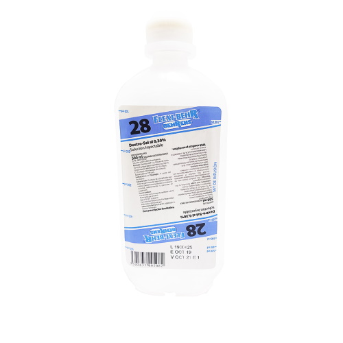 SOLUCION DEXTROSA AL 0.30% 500 ML N� 28 BEHRENS