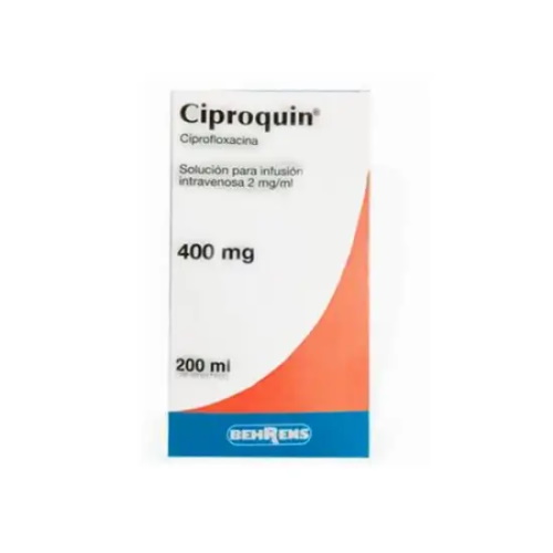 CIPROQUIN AMP 400MG/ML X 200 ML BEHRENS