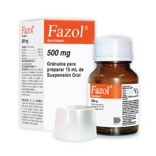 FAZOL SUSP 500 MG X 15 ML DOLLDER