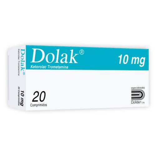 DOLAK 10 MG X 20 COMP DOLLDER