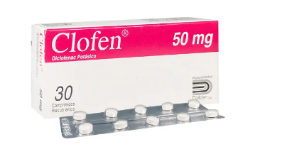 CLOFEN 50 MG X 30 COMP DOLLDER