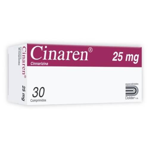CINAREN 25 MG X 30 COMP DOLLDER