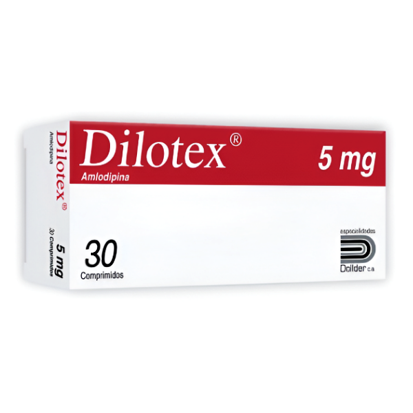 DILOTEX 5 MG X 30 COMP DOLLDER
