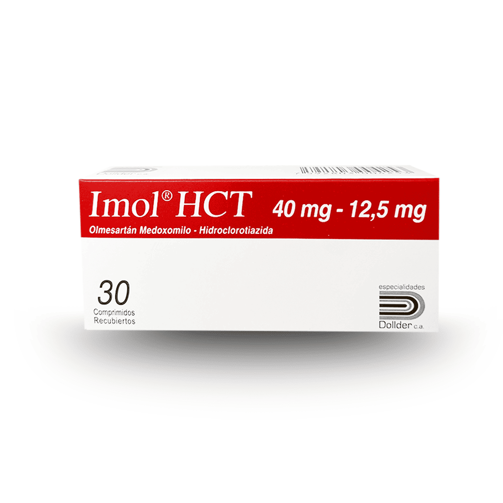 IMOL HCT 40 MG / 12,5 X 30 COMP DOLLDER