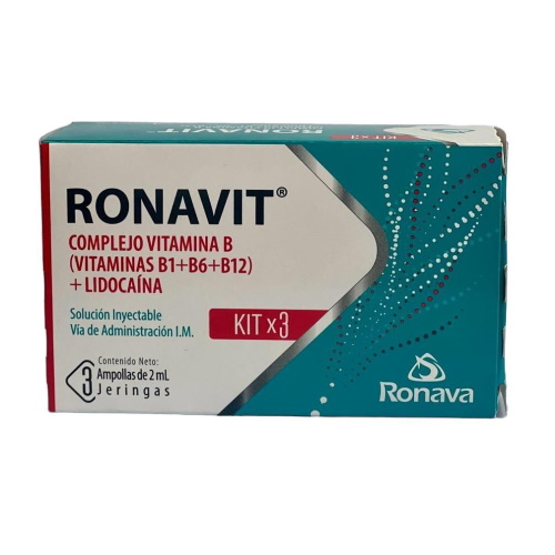 RONAVIT KIT AMPOLLA X 3 RONAVA