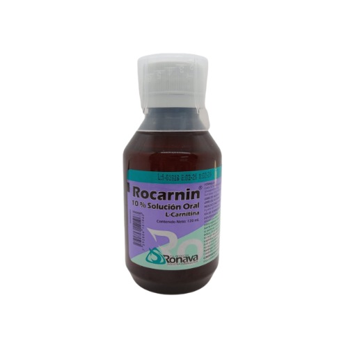 ROCARNIN 10% SOLUCION ORAL X 120 ML RONAVA