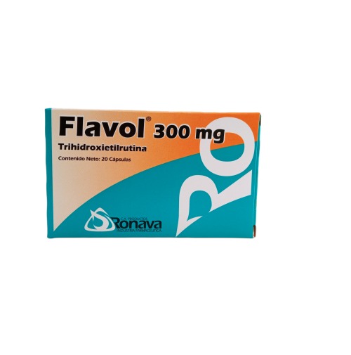 FLAVOL 300 MG X 20 CAP RONAVA