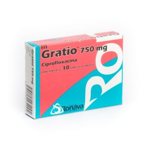 GRATIO 750 MG X 10 TAB  (CIPROFLOXACINA) RONAVA