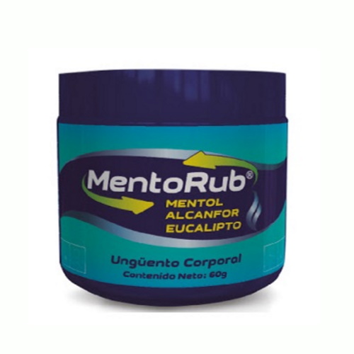 MENTORUB UNGUENTO CORPORAL X 60 GR