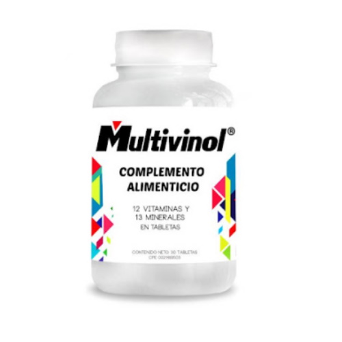 MULTIVINOL X 30 TAB VITAMINAS