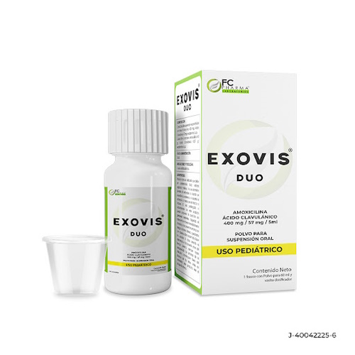 EXOVIS DUO 400 MG/ 57 MG X 50ML