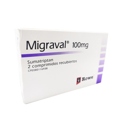 MIGRAVAL 100 MG X 2 TAB